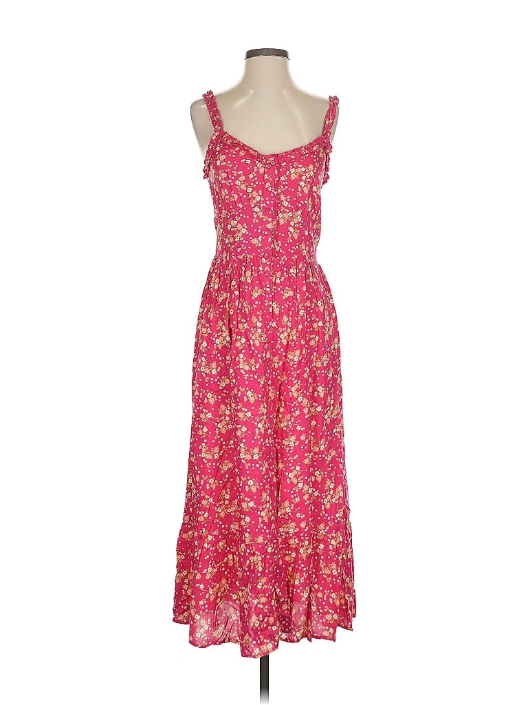 Pre-owned Patrons Of Peace Casual Dress In Pink