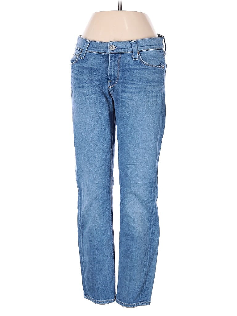 Pre-owned 7 For All Mankind Jeans In Blue