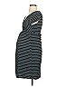 Motherhood Stripes Teal Casual Dress Size S - photo 4