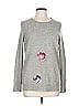 White + Warren 100% Cashmere Silver Cashmere Pullover Sweater Size L - photo 1