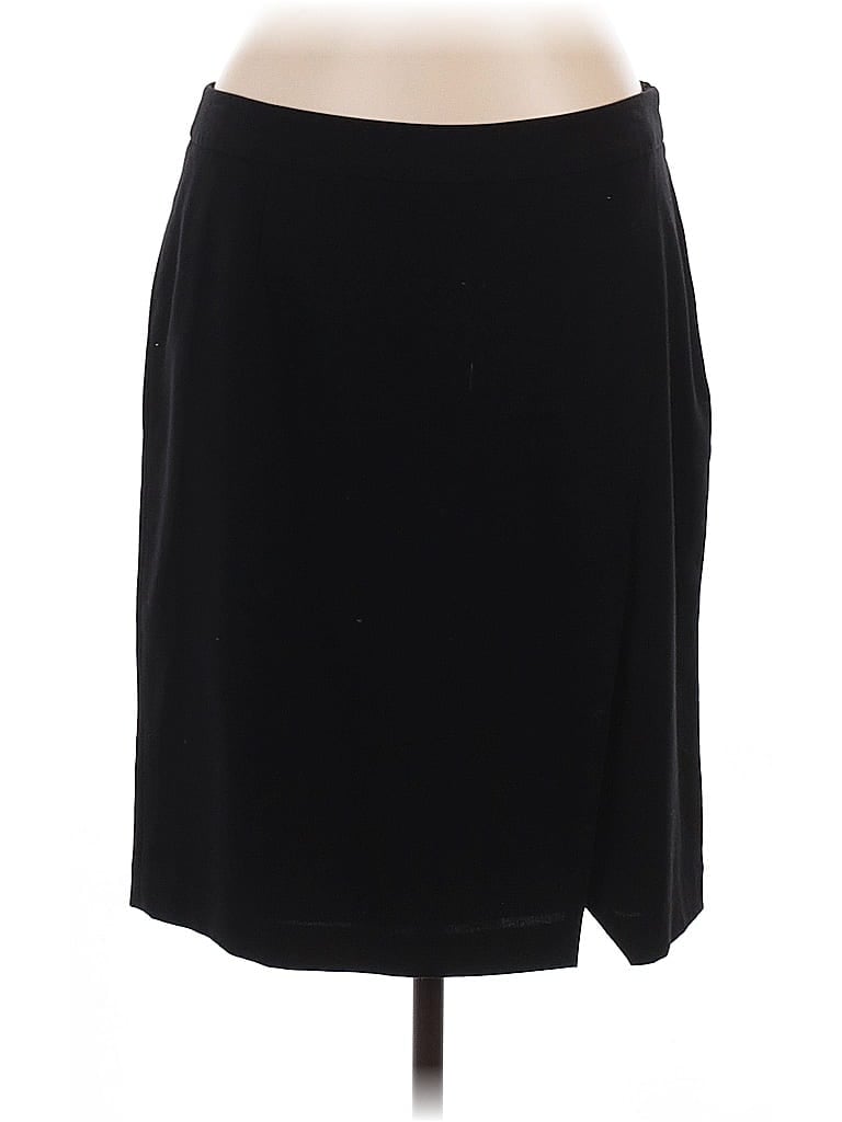 Pre-owned Laundry By Shelli Segal Formal Skirt In Black