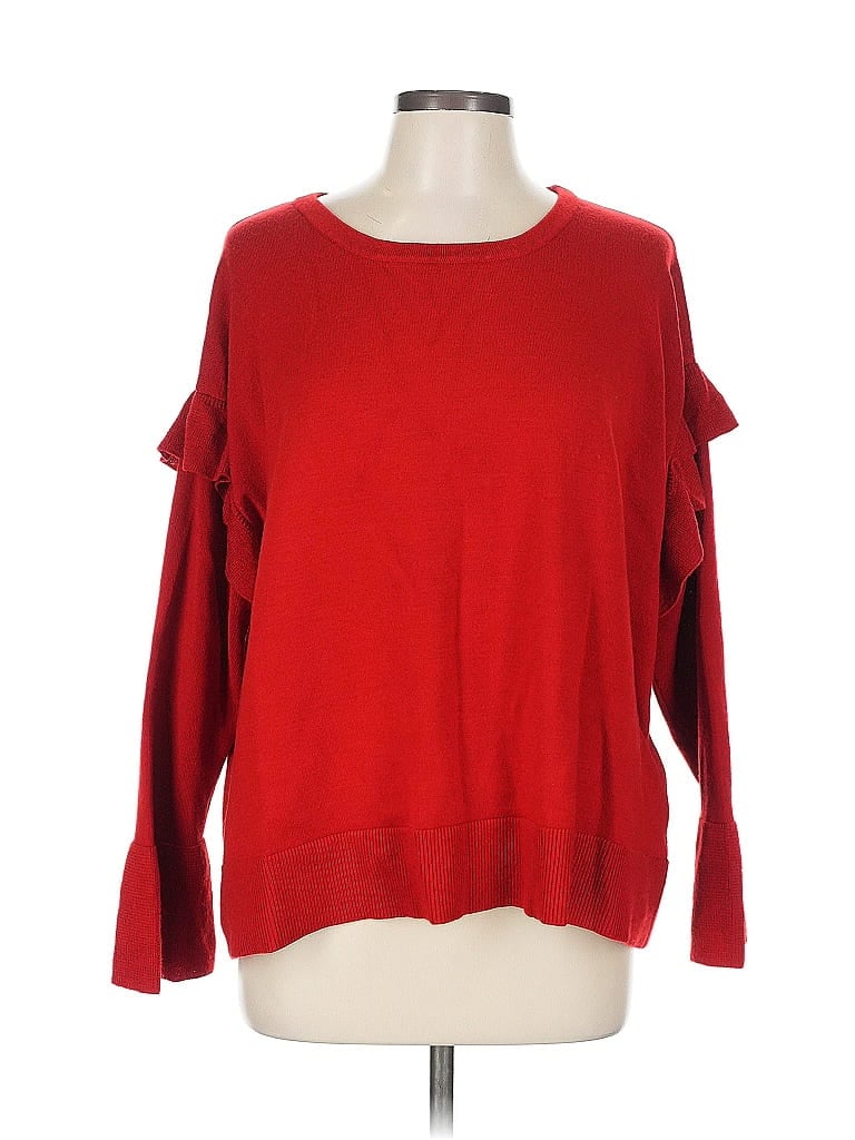 BARDOT Pre-owned Pullover Sweater In Red