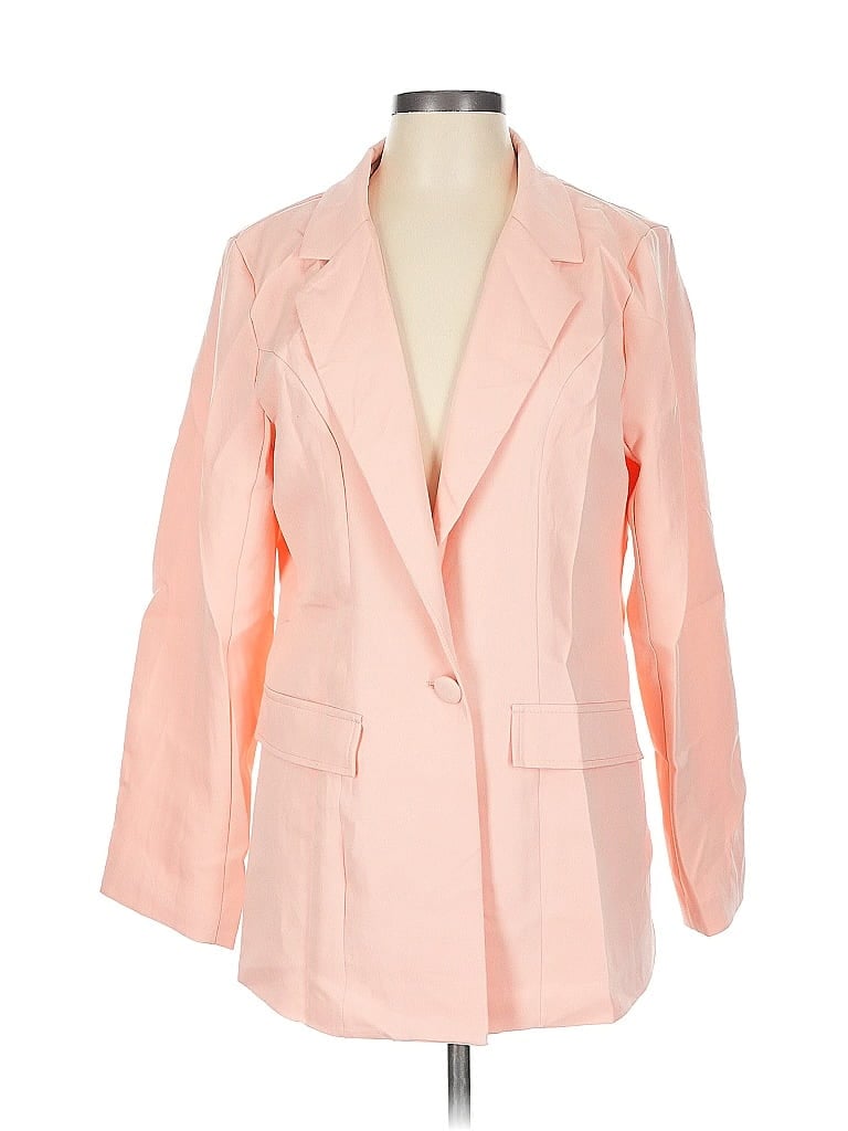 Pre-owned Unbranded Blazer Jacket In Pink