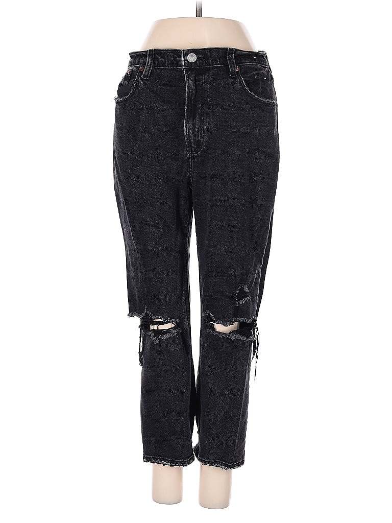 Pre-owned Abercrombie & Fitch Jeans In Black