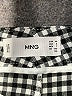 MNG Houndstooth Black Dress Pants Size 8 - photo 6
