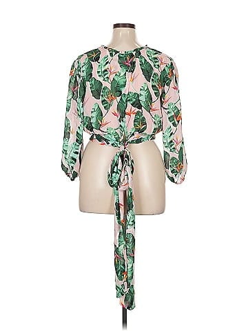 Eva Mendes by New York & Company 3/4 Sleeve Blouse (view 2)