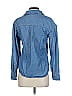 Grana 100% Lyocell Blue Long Sleeve Button-Down Shirt Size XS - photo 2