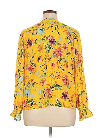 Counterparts Long Sleeve Blouse (view 2)
