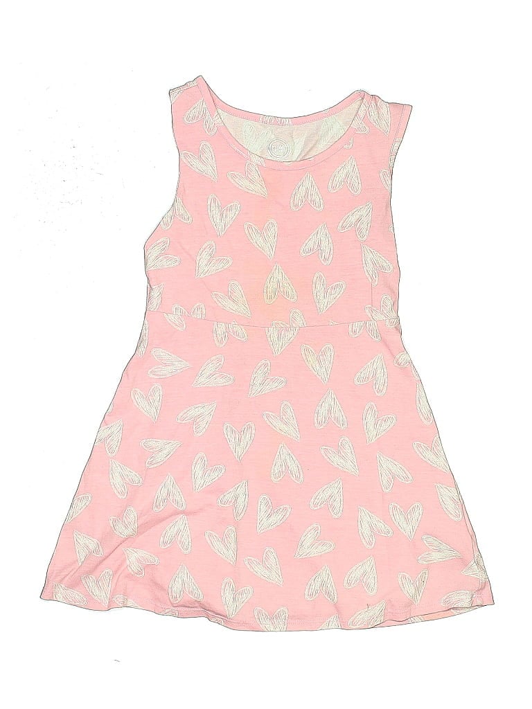 Pre-owned Wonder Nation Kids' Dress In Pink