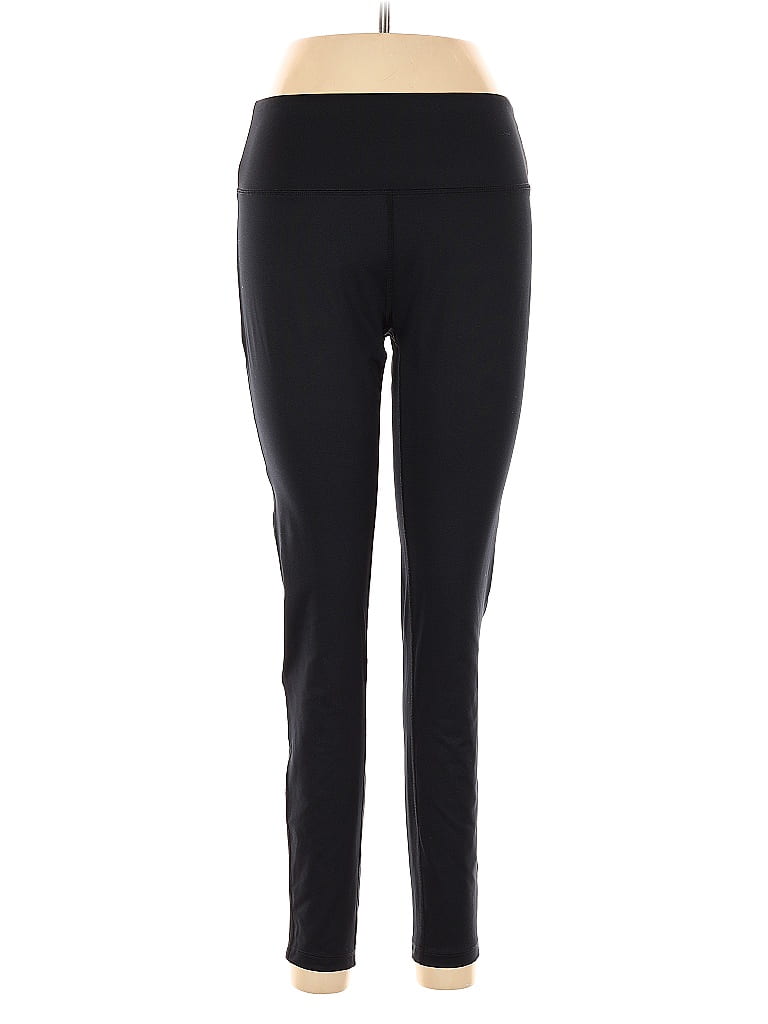 Pre-owned Reebok Active Pants In Black