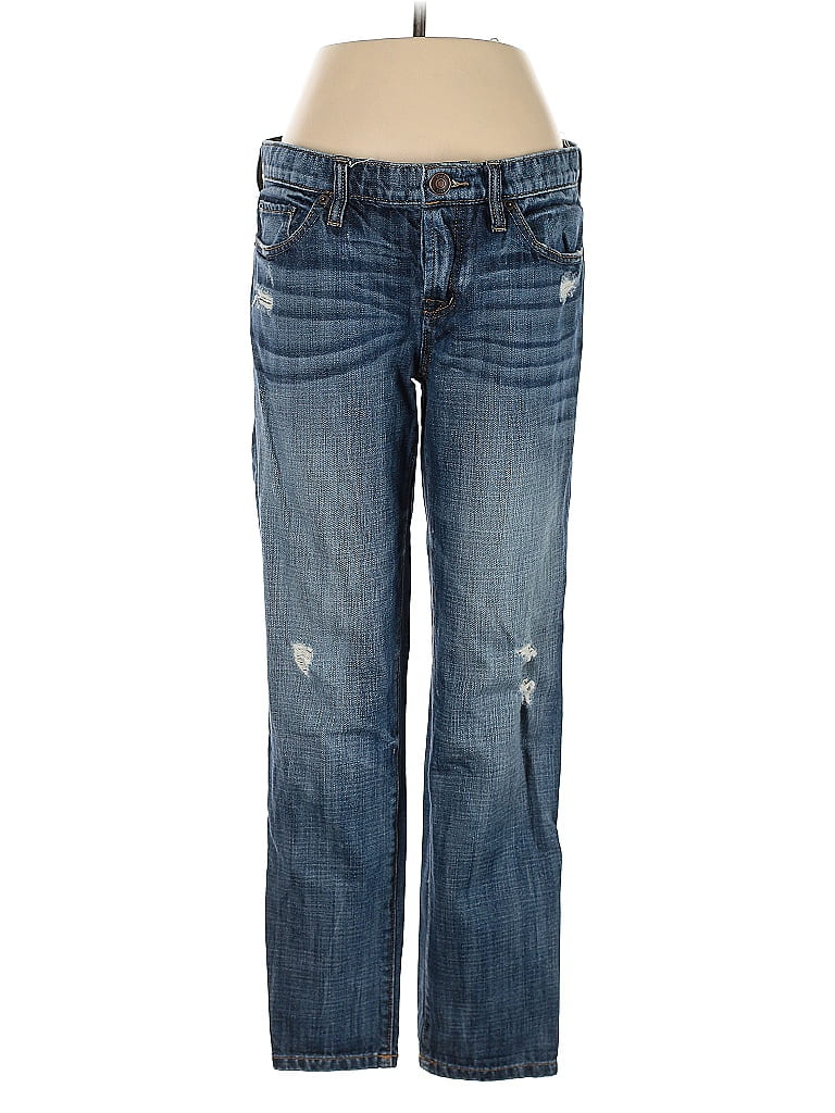 Pre-owned Ann Taylor Loft Jeans In Blue