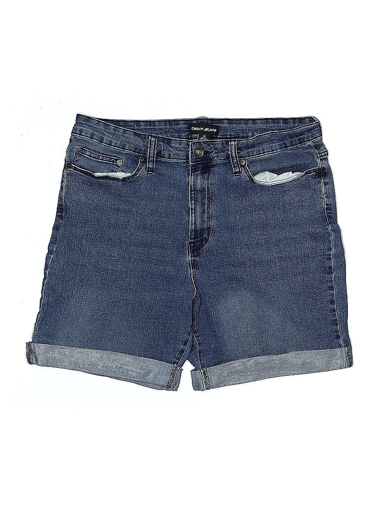 Click to view more detailed imagery on our partner's website Pre-owned Dkny Jeans Denim Shorts In Blue