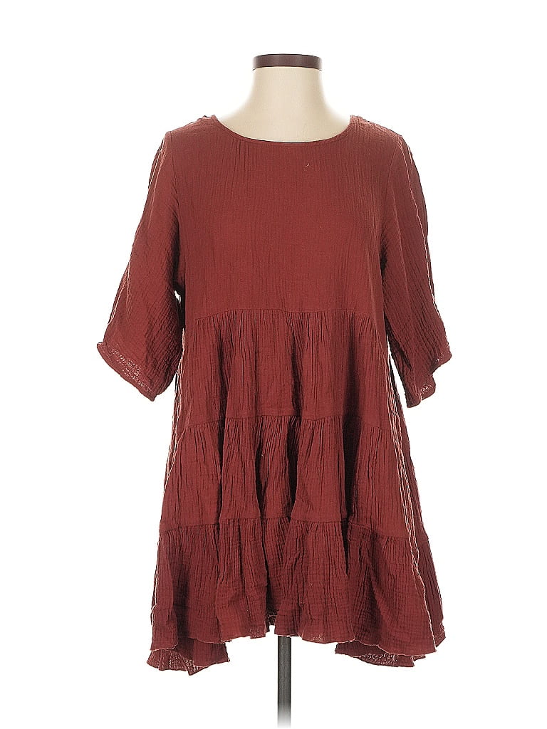 Click to view more detailed imagery on our partner's website Pre-owned By Together Casual Dress In Burgundy