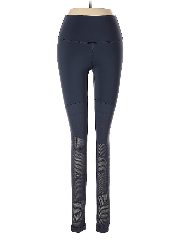 Pre-owned Lululemon Athletica Active Pants In Blue