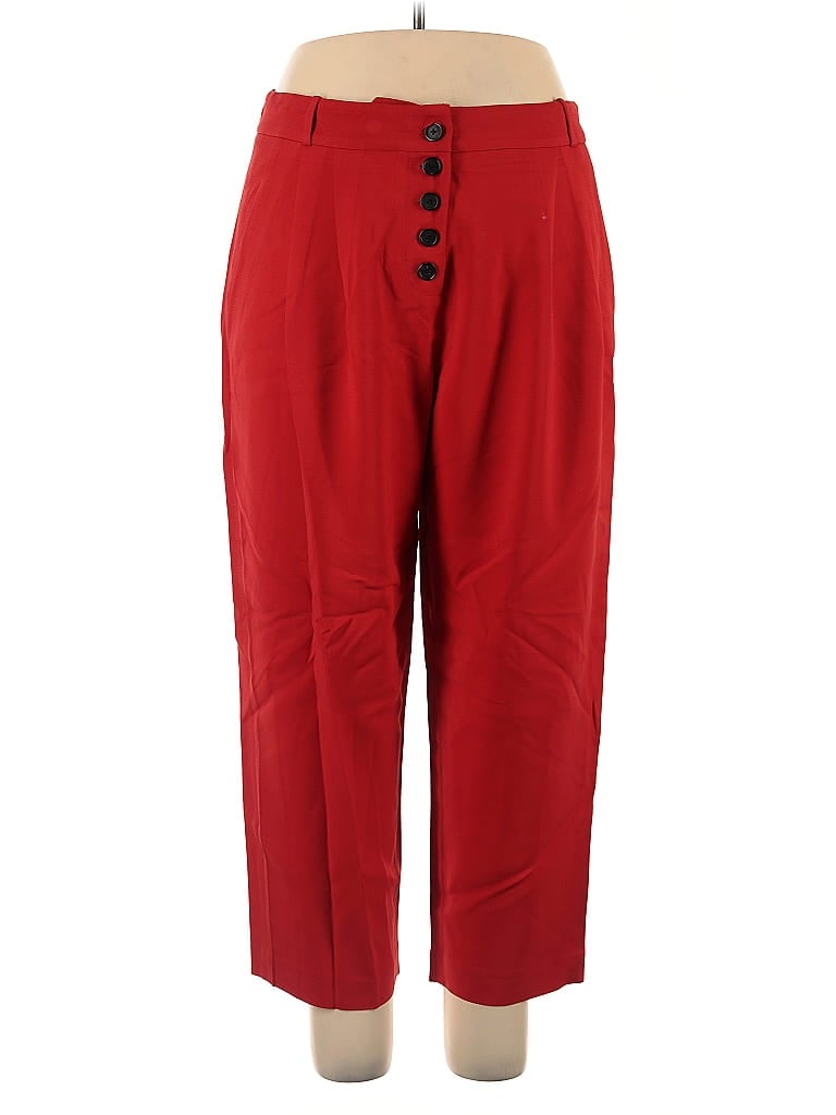 Click to view more detailed imagery on our partner's website Pre-owned A.l.c Casual Pants In Red