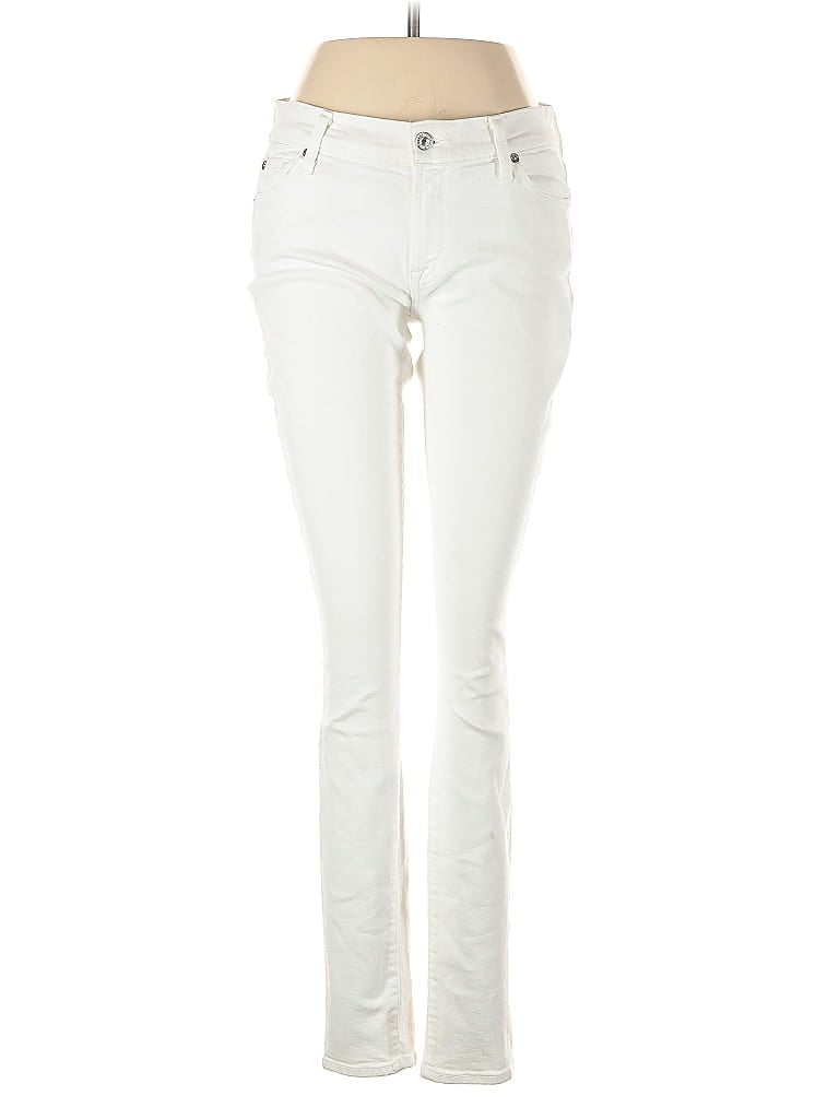 Click to view more detailed imagery on our partner's website Pre-owned 7 For All Mankind Jeans In White