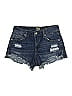 True Craft Blue Denim Shorts Size 5 - photo 1