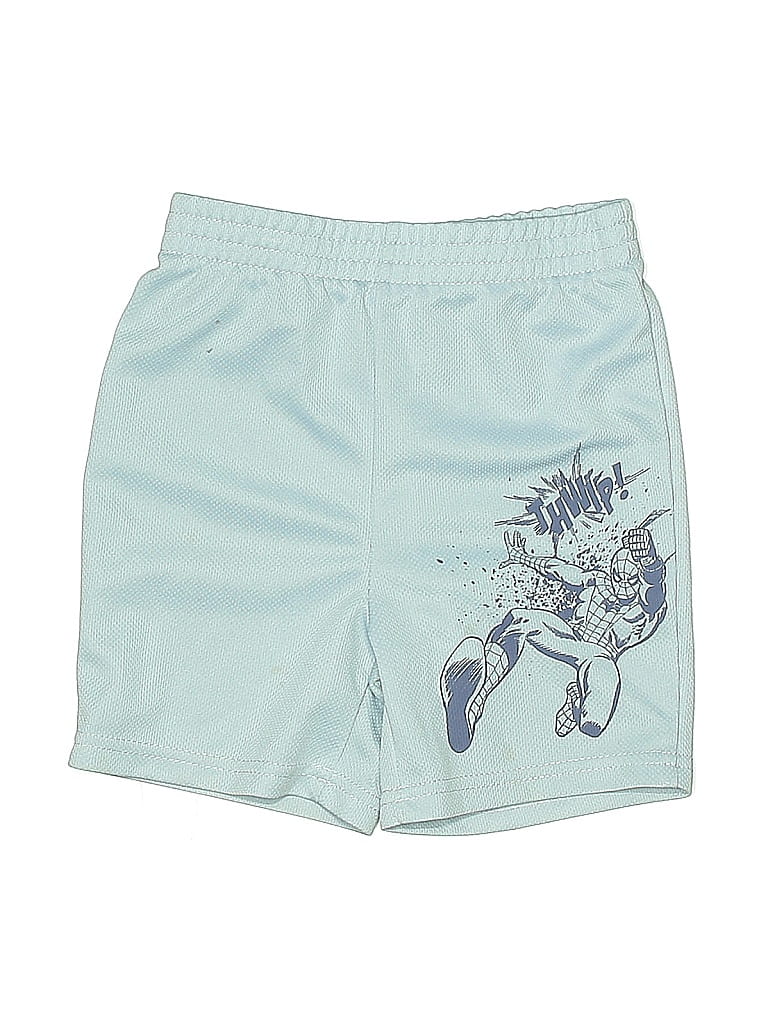 Pre-owned Marvel Kids' Athletic Shorts In Blue
