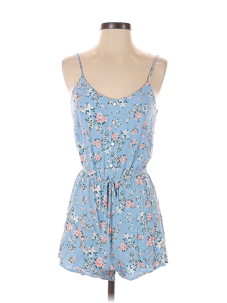 Pre-owned Kingston Grey Romper In Blue