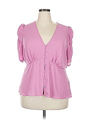 Eloquii Short Sleeve Blouse