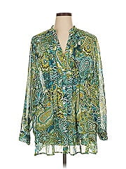 Susan Graver 3/4 Sleeve Blouse