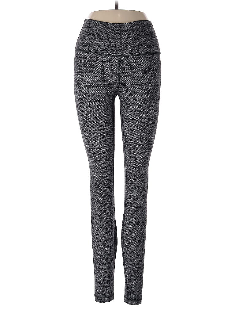 Pre-owned Lululemon Athletica Active Pants In Gray