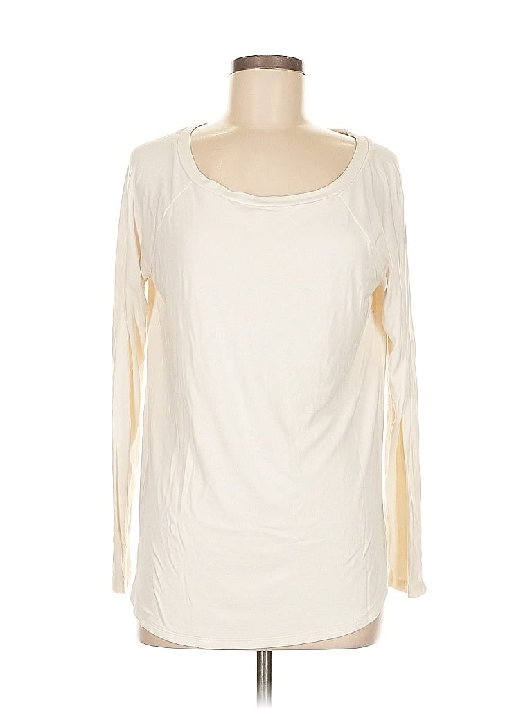 Pre-owned Ann Taylor Cardigan Sweater In White