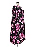 Roaman's Print Black Casual Dress Size 32 - photo 3