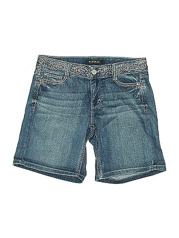 White House Black Market Denim Shorts (view 1)