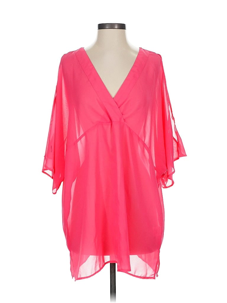 Pre-owned Assorted Brands Kimono In Pink