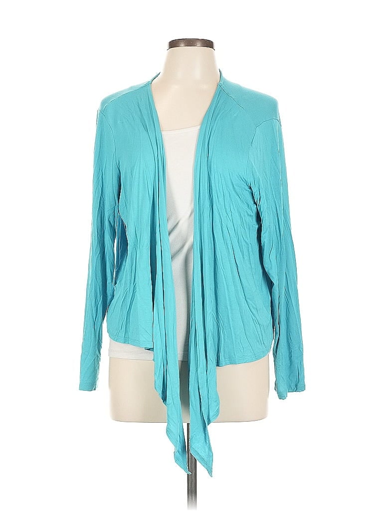 Belle By Kim Gravel Teal Kimono Size L - photo 1