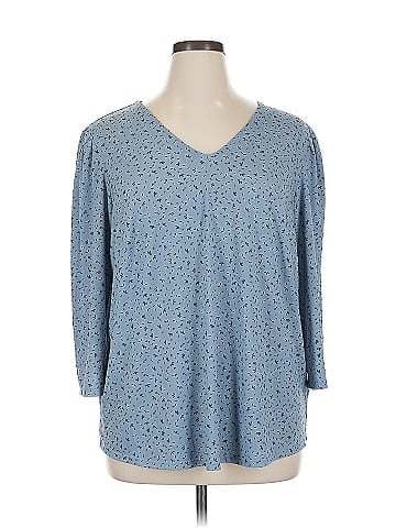 Adrianna Papell 3/4 Sleeve Top (view 1)