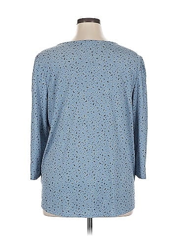 Adrianna Papell 3/4 Sleeve Top (view 2)