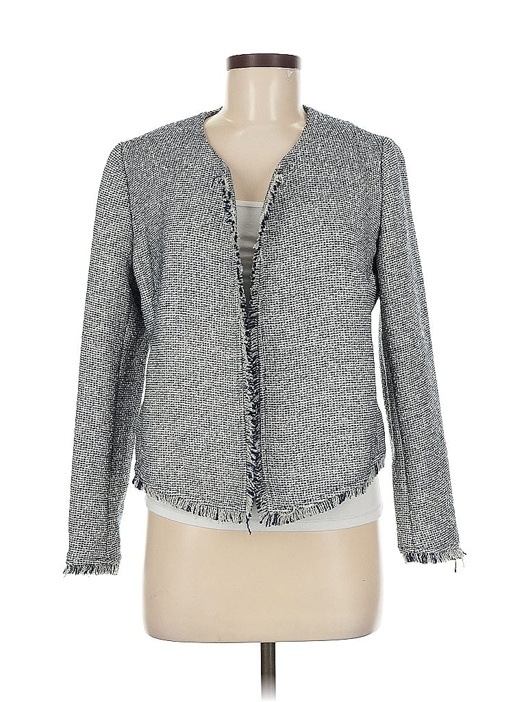 Pre-owned Banana Republic Blazer Jacket In Gray