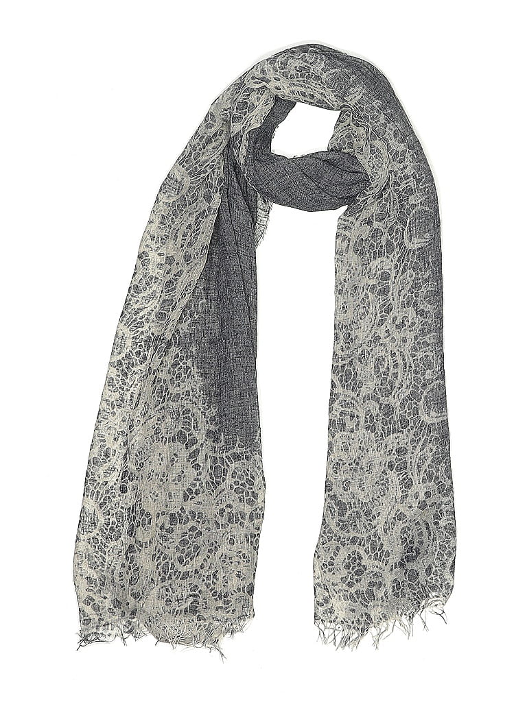 Pre-owned Unbranded Scarf In Gray