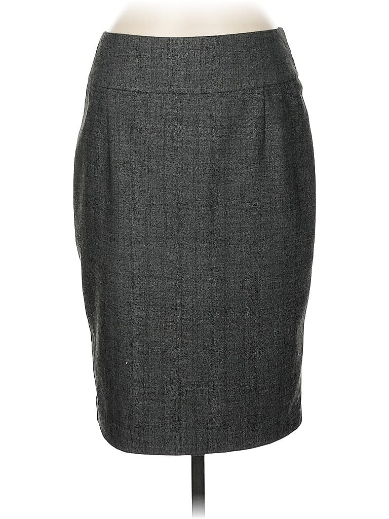 Pre-owned Mossimo Formal Skirt In Gray