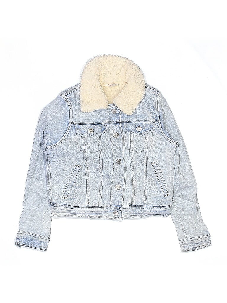 Pre-owned Cat & Jack Kids' Denim Jacket In Blue
