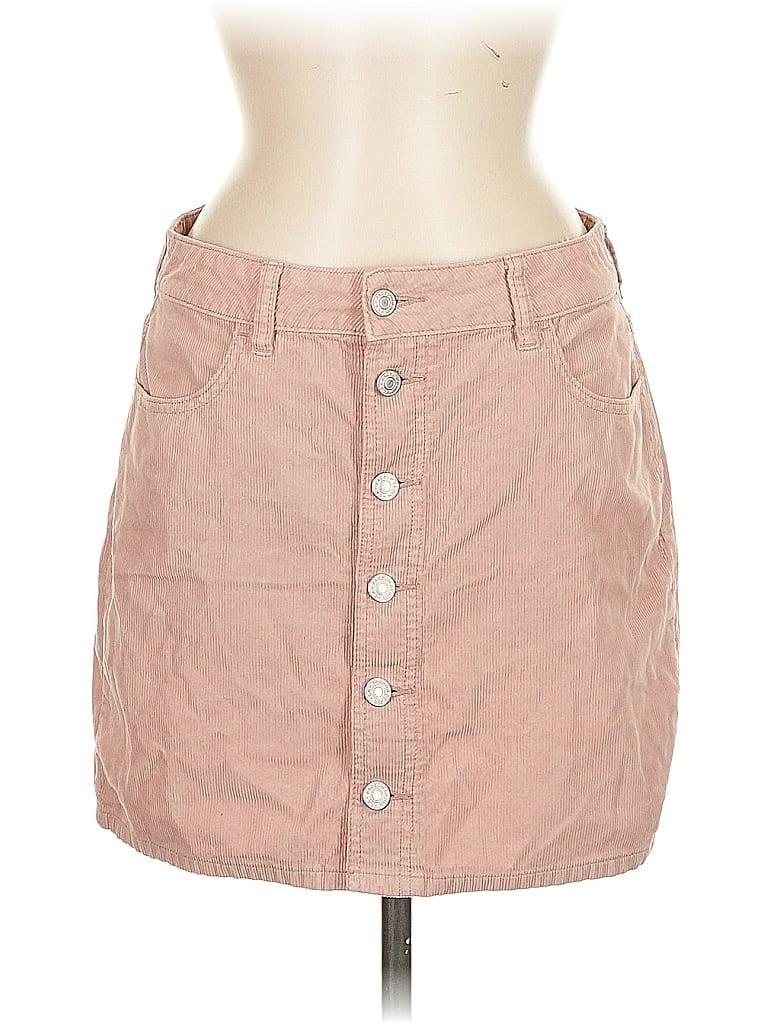 Pre-owned Pacsun Casual Skirt In Brown