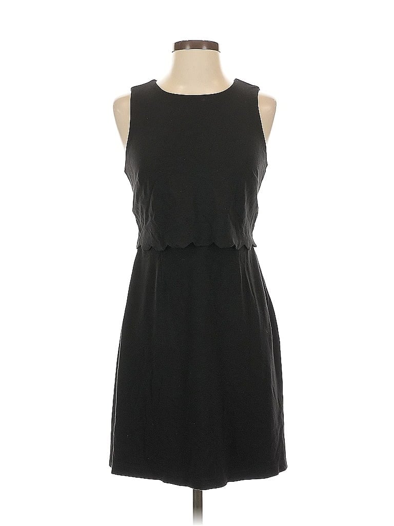 Pre-owned Ann Taylor Loft Casual Dress In Black