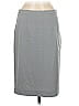 Moda International Solid Gray Formal Skirt Size 6 - photo 1