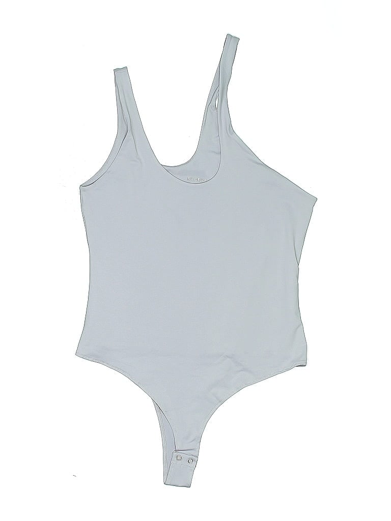 Pre-owned Reoria Bodysuit In Gray