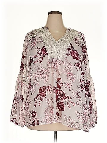 Torrid 3/4 Sleeve Blouse (view 1)