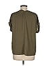 Forever 21 Green Short Sleeve Blouse Size M - photo 2