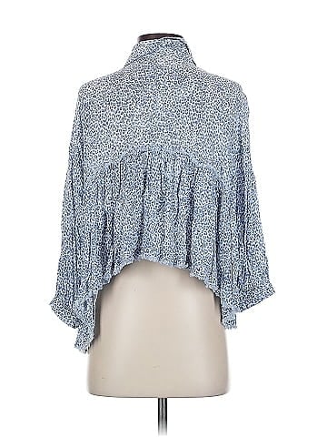 Karlie 3/4 Sleeve Button-Down Shirt (view 2)