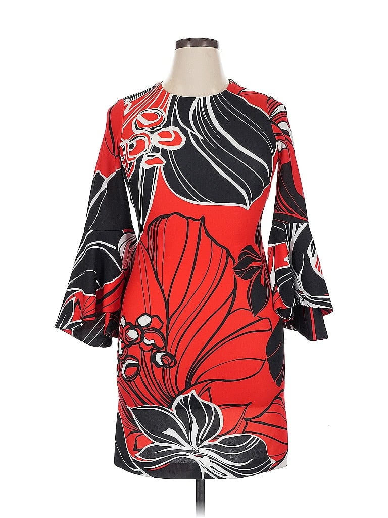 Click to view more detailed imagery on our partner's website Pre-owned Calvin Klein Cocktail Dress In Red