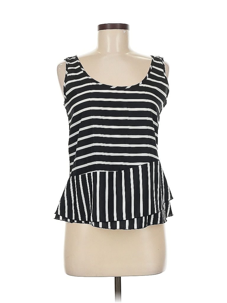 Pre-owned Gap Outlet Sleeveless Top Black Sweetheart Neckline Tops