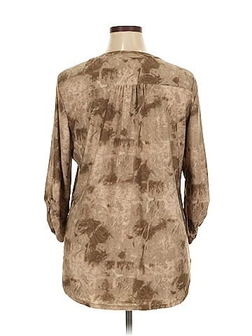 NY Collection 3/4 Sleeve Blouse (view 2)