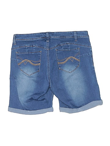 Hot Kiss Denim Shorts (view 2)