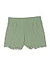 Charlotte Russe Solid Green Shorts Size M - photo 1