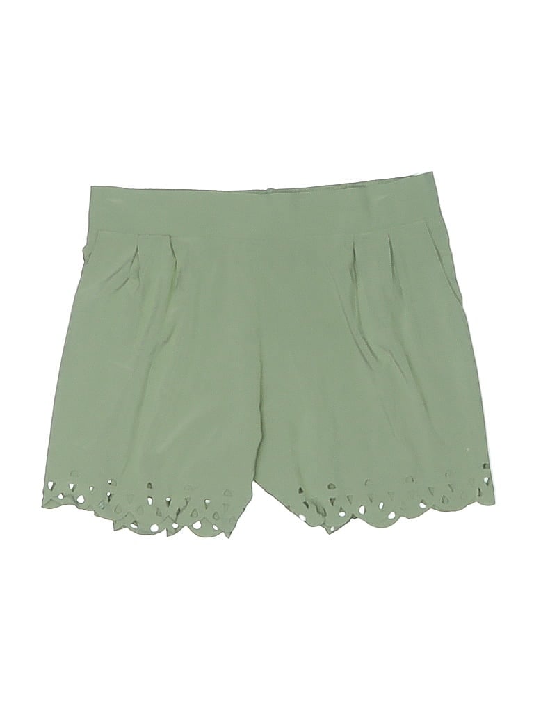 Charlotte Russe Solid Green Shorts Size M - photo 1